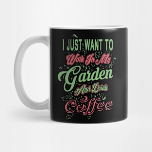 Gardening And Coffee Mug